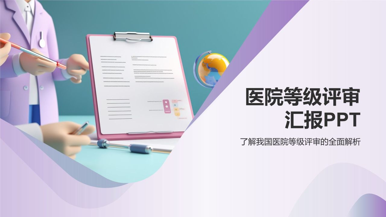 医院等级评审汇报PPT