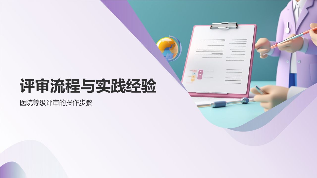 医院等级评审汇报PPT