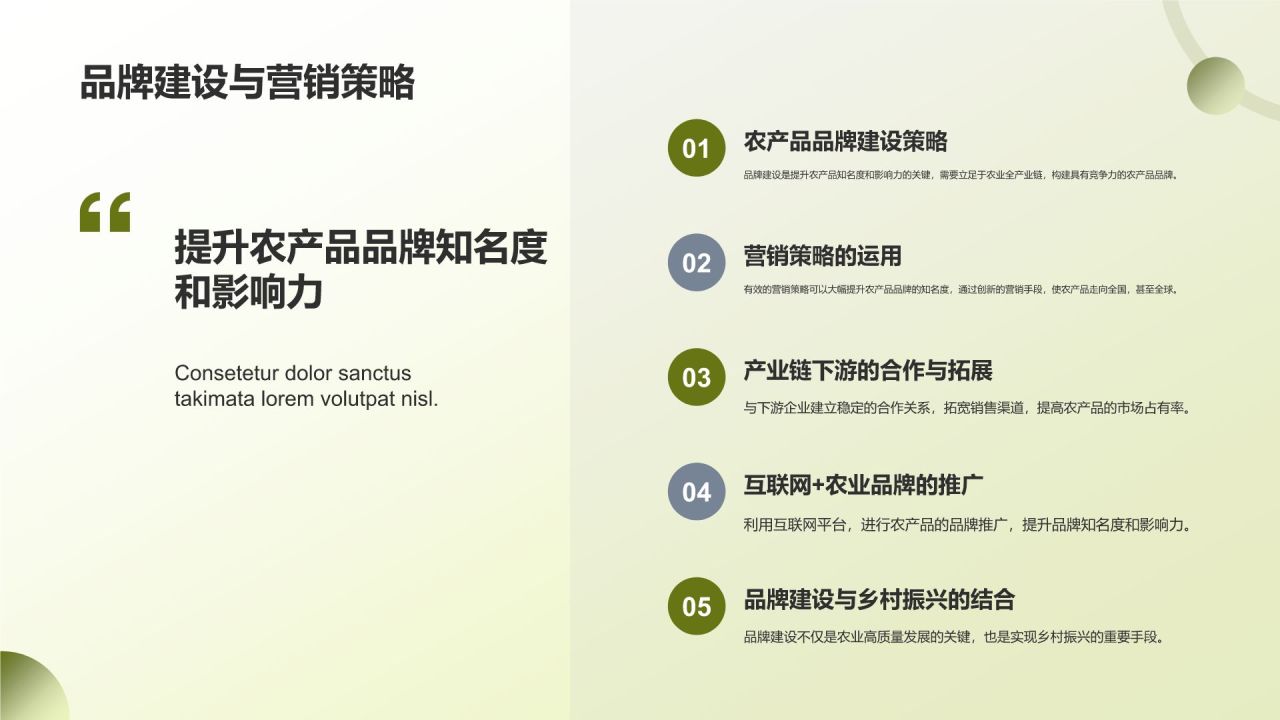 农业产业链延伸