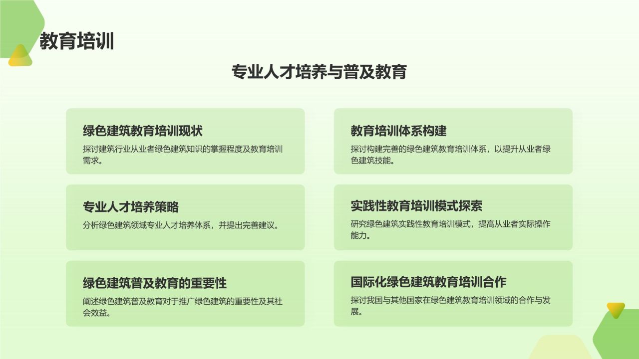 绿色建筑发展趋势