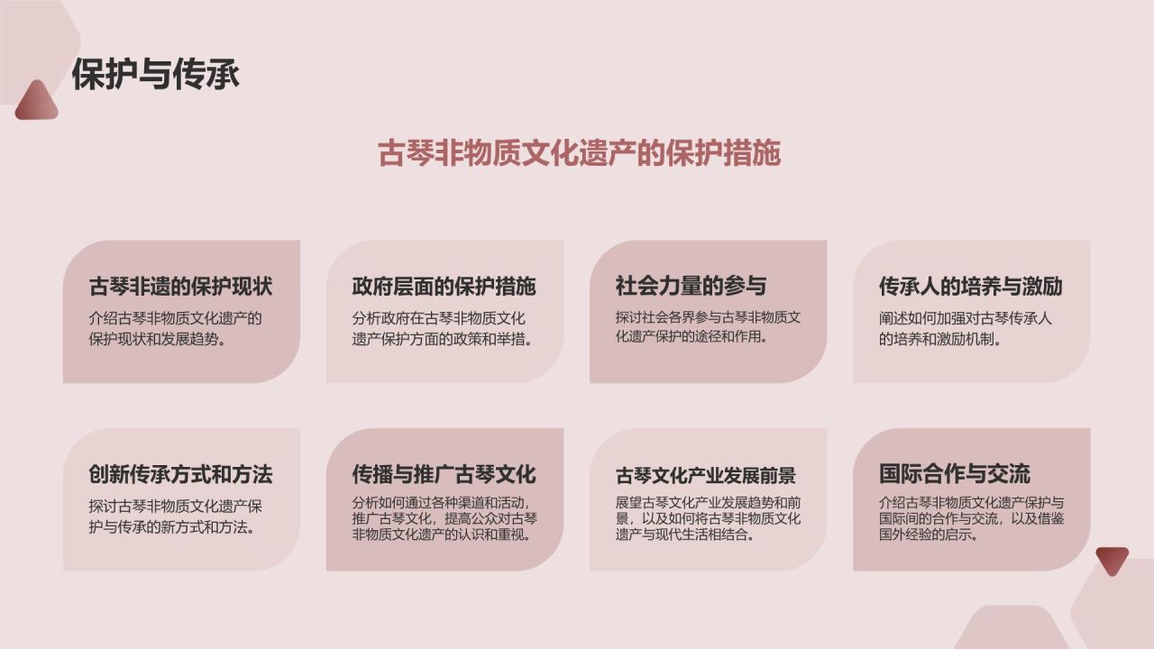 中国传统文化古琴乐器的历史传承