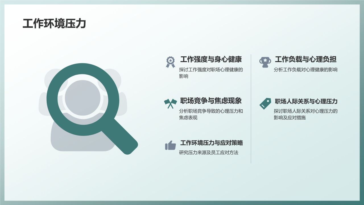 职场心理健康调查与发展趋势分析