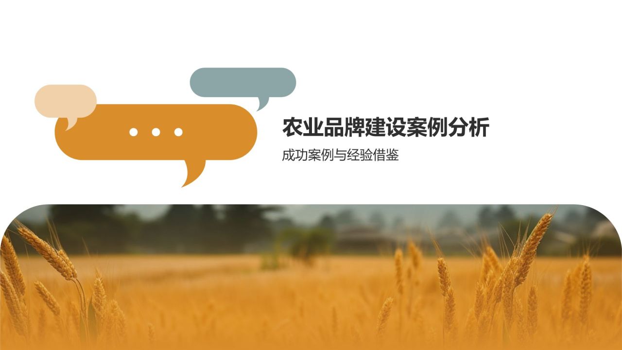 农业品牌建设与农林牧渔产业发展