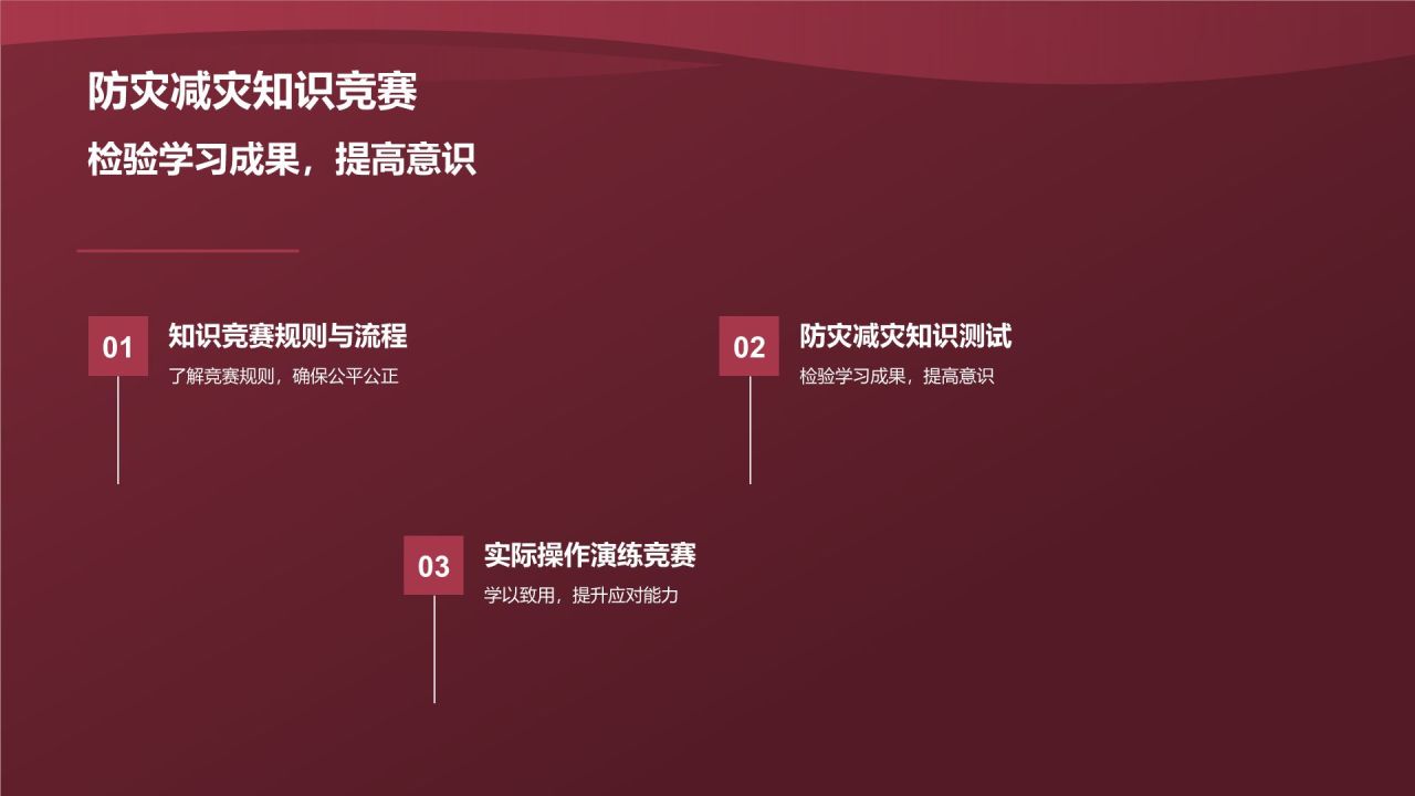 防灾减灾培训