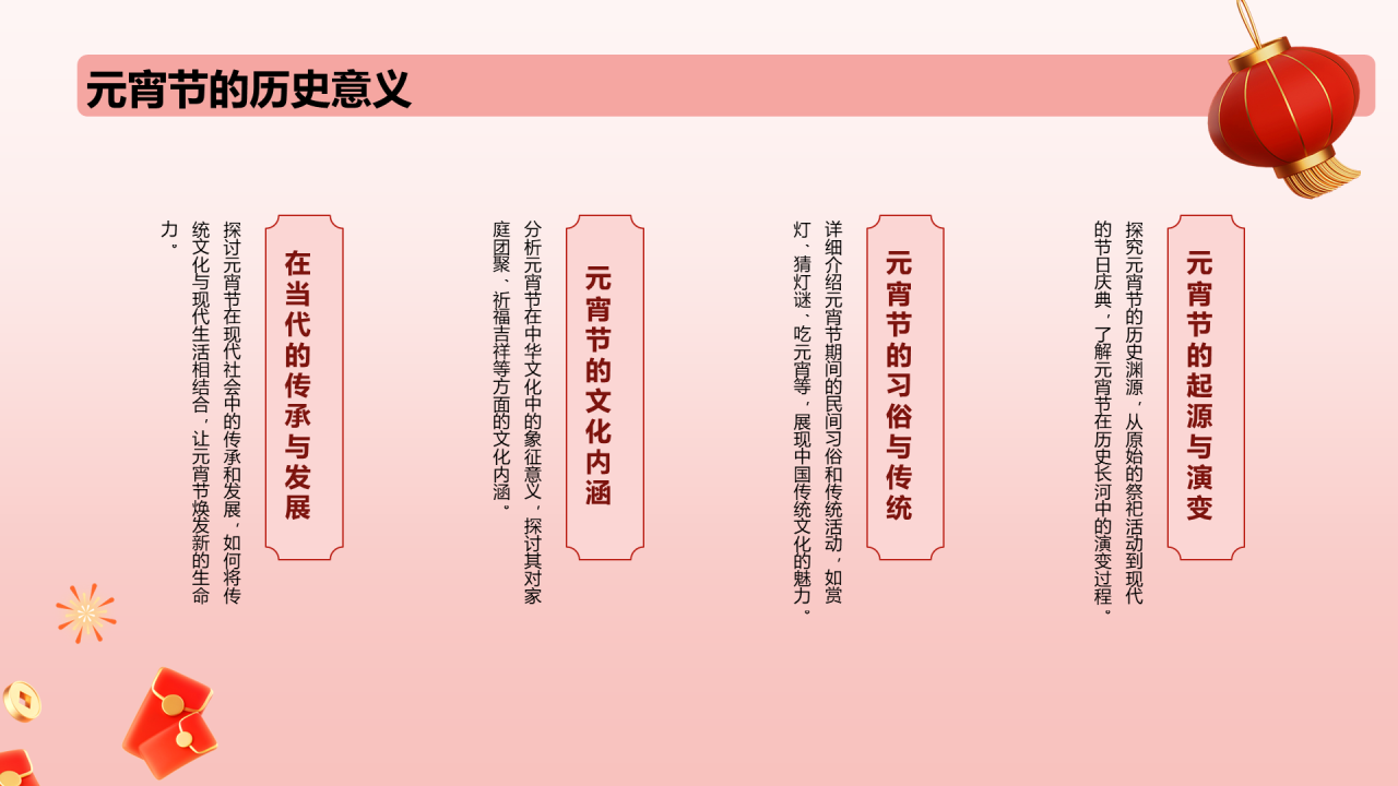 红色元宵传承与创新风味与技艺探索PPT模板