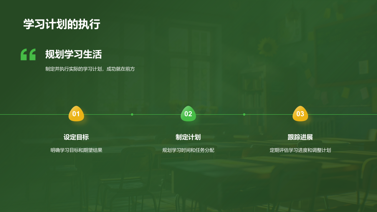 绿色创意酷炫开学第一课培训课件PPT模板