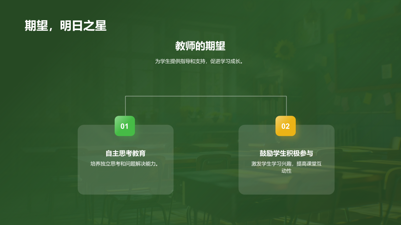绿色创意酷炫开学第一课培训课件PPT模板