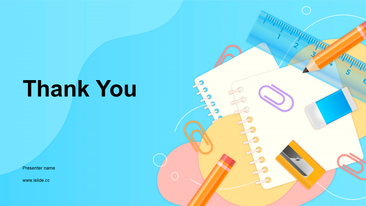 蓝色插画高三开学第一课培训课件PPT模板