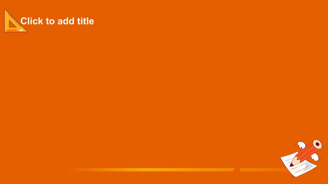 橙色插画风高考百日誓师(中高考)PPT主题