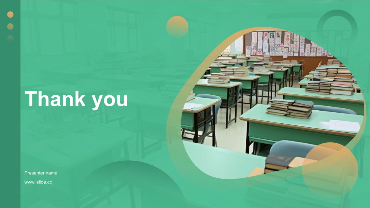 绿色商务风高考百日誓师PPT模板