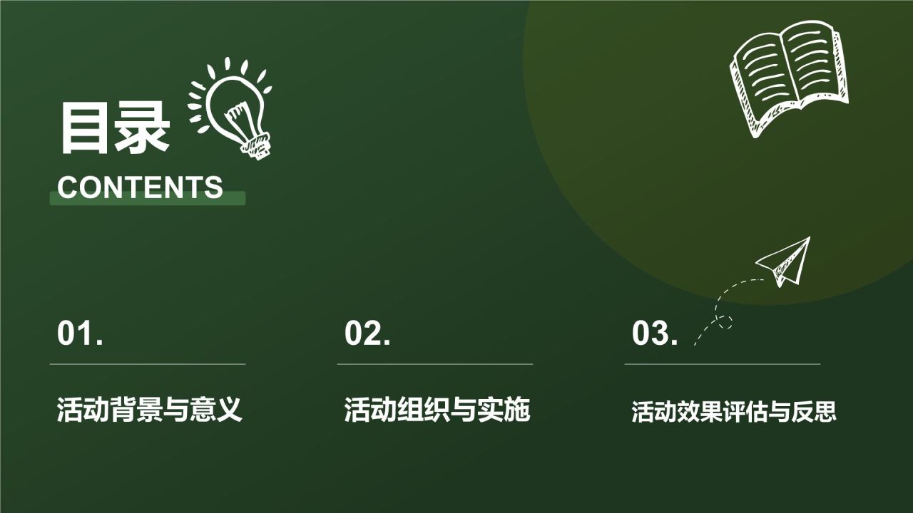 绿色高考百日誓师PPT模板