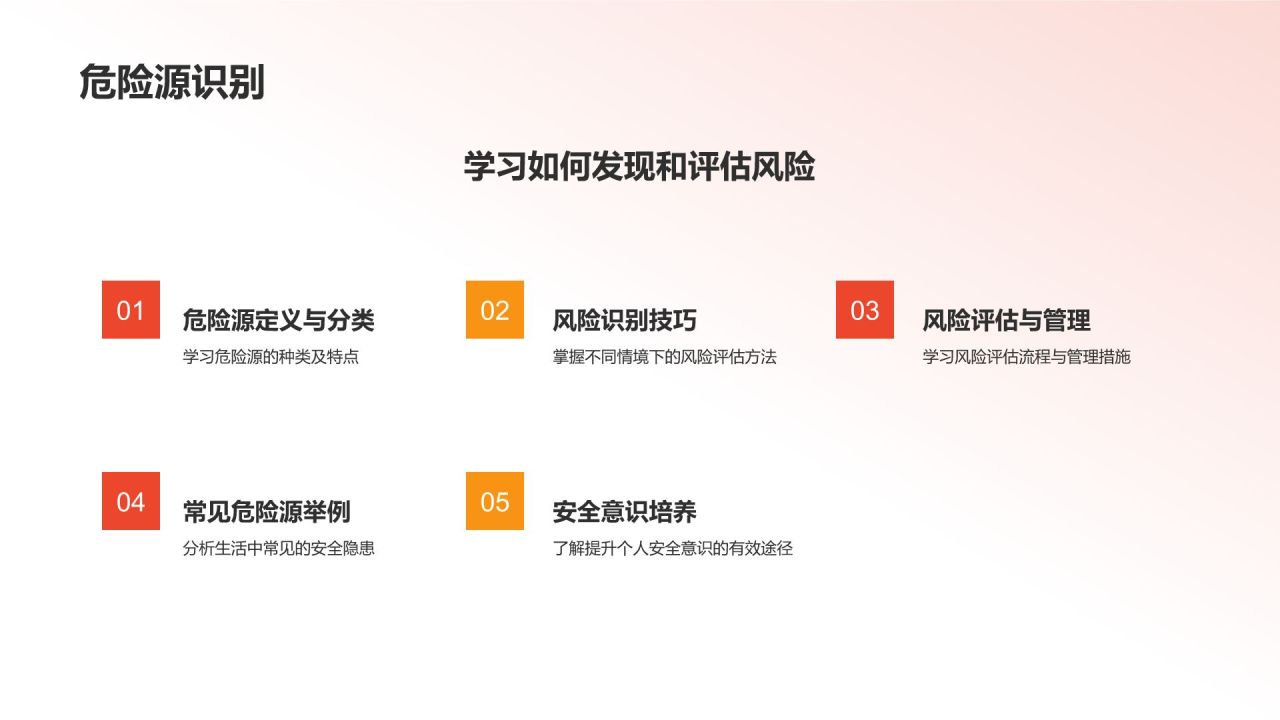 红色商务风安全教育PPT模板