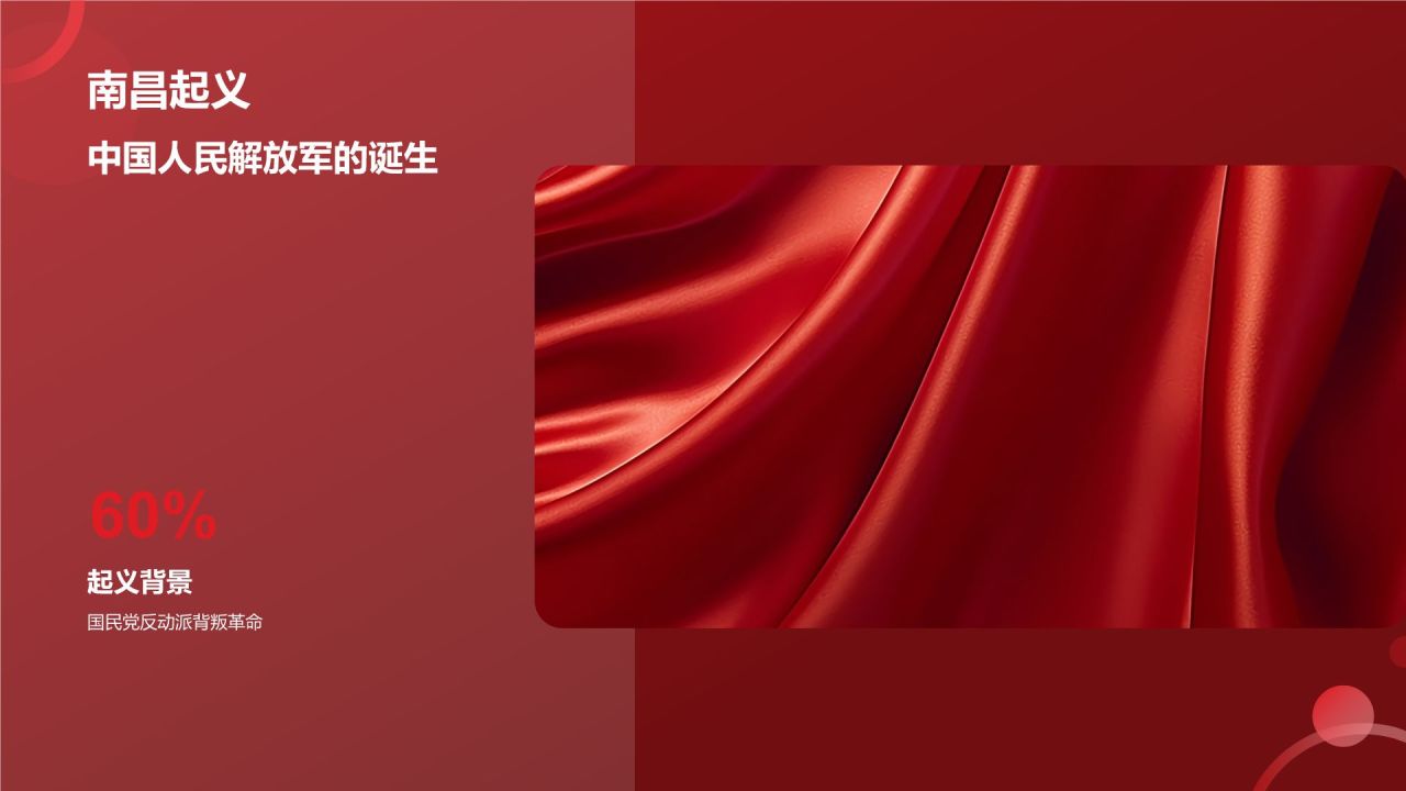 红色党政风红色故事PPT模板