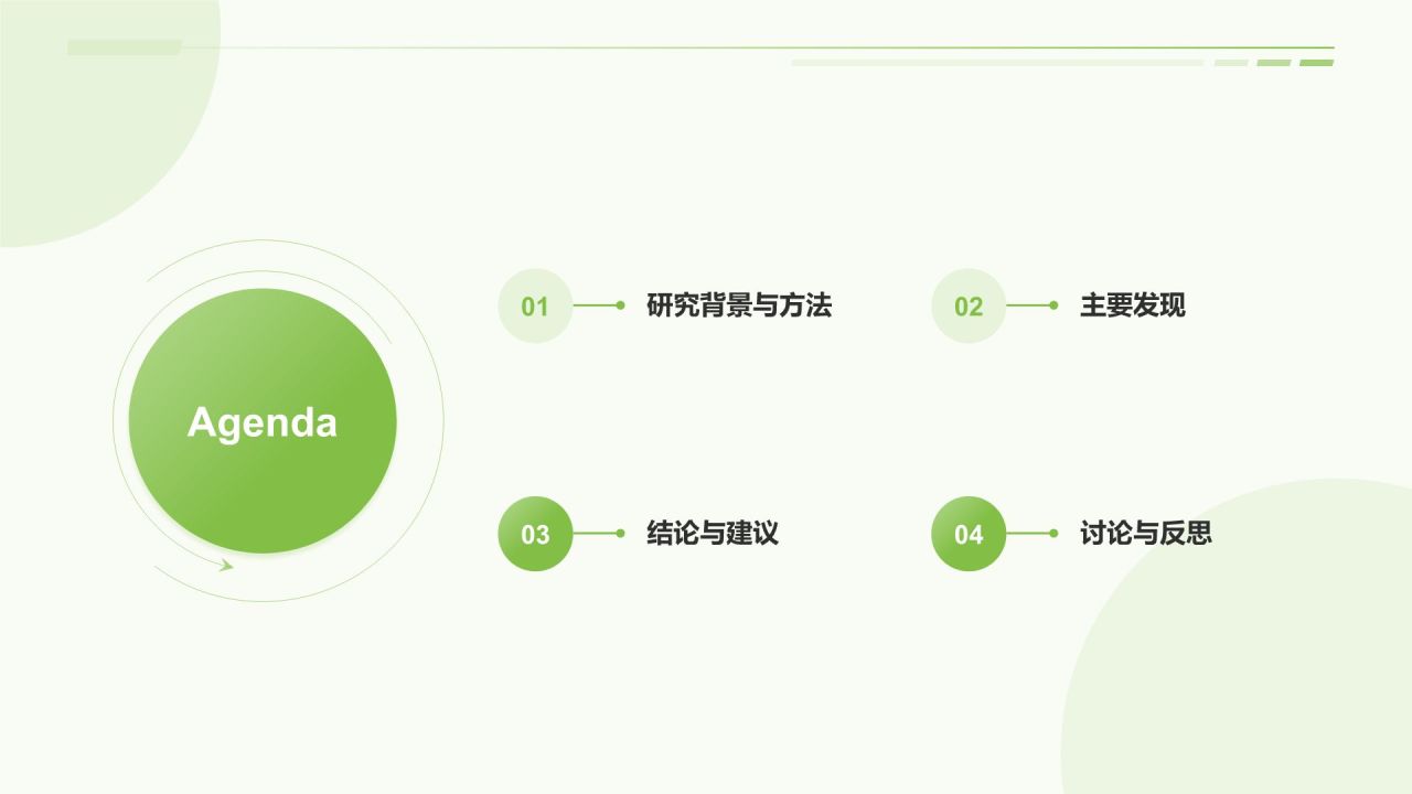 绿色插画风小组作业汇报PPT模板