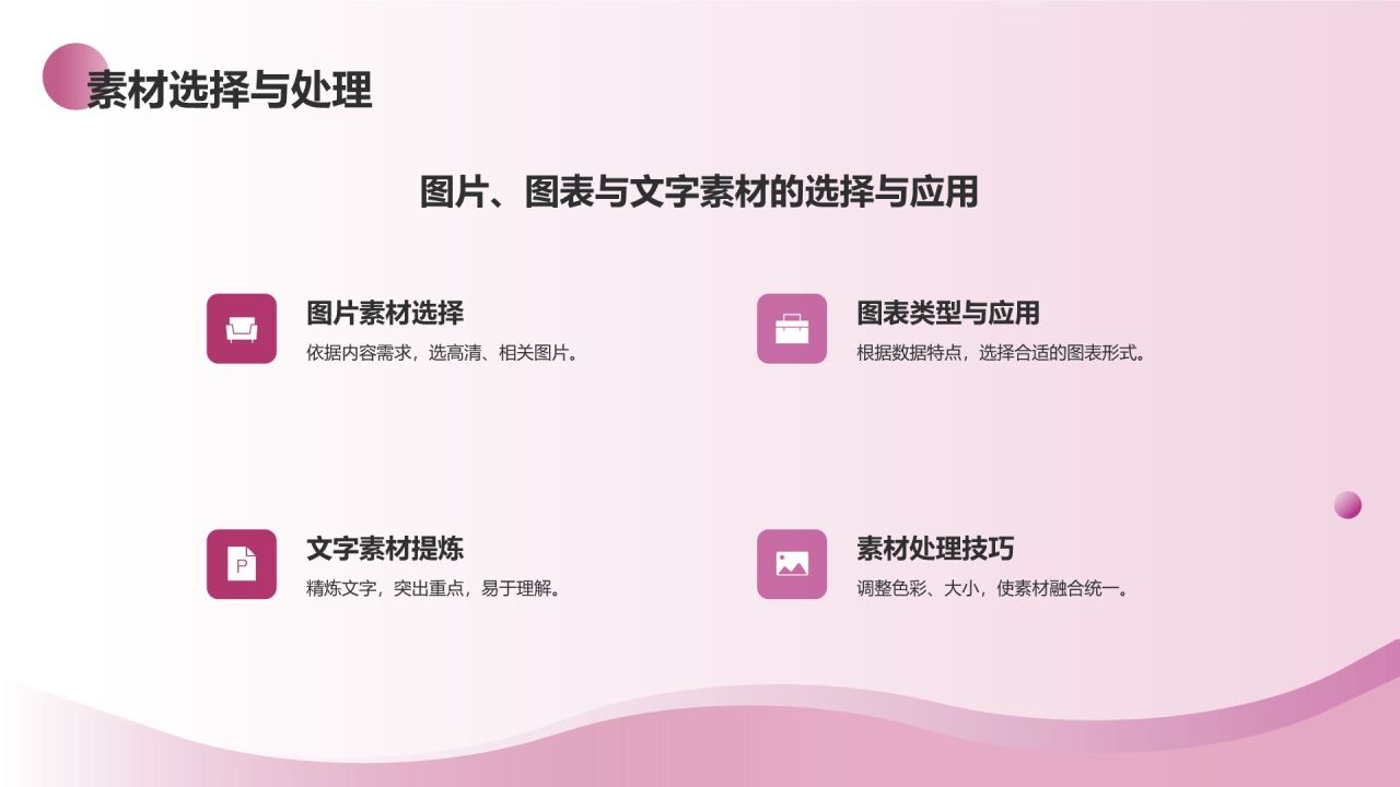 紫色渐变风教学各学科PPT模板