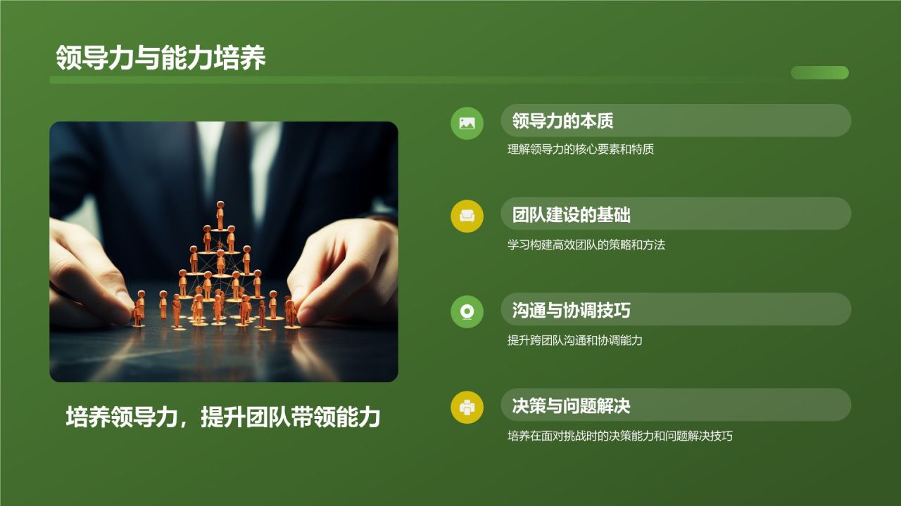 绿色摄影风大学生就业能力展示PPT模板