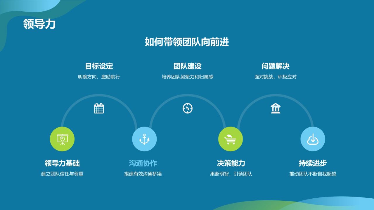 蓝色手绘风班委竞选自我介绍PPT模板