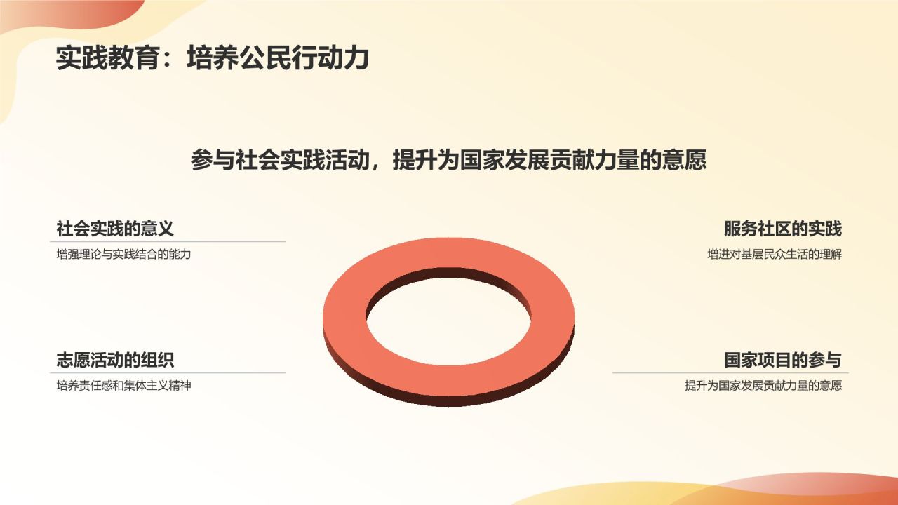 红色水墨风爱国教育PPT模板