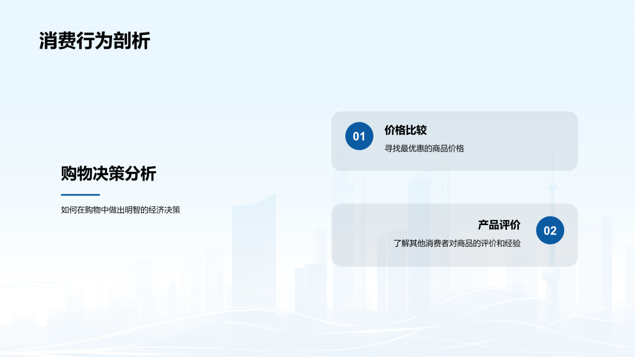 蓝色商务现代数字化经济解读PPT模板