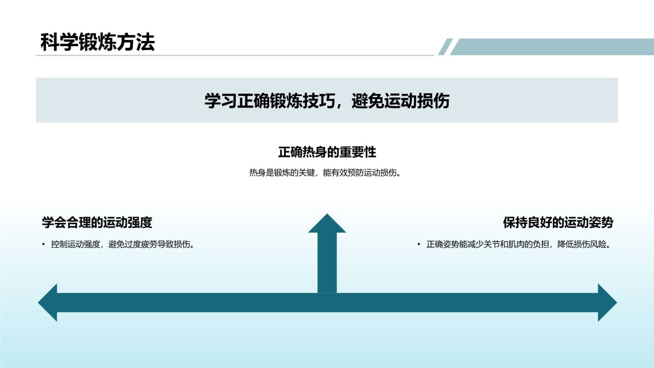 蓝色小清新开学第一课PPT模板