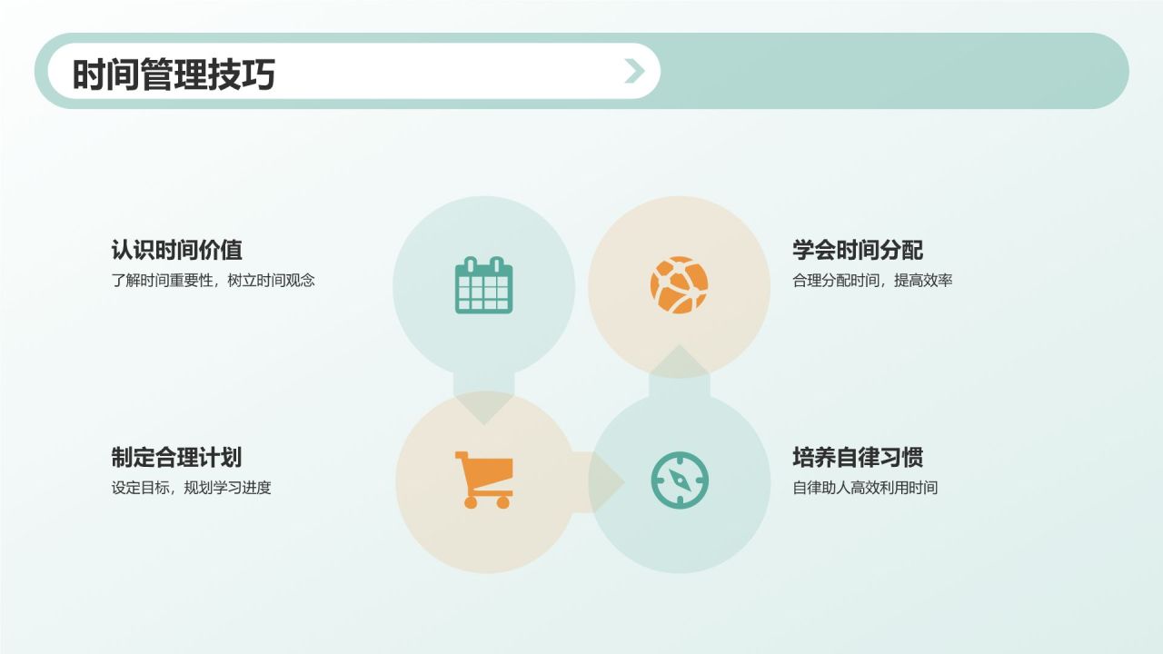 绿色小清新开学第一课PPT模板