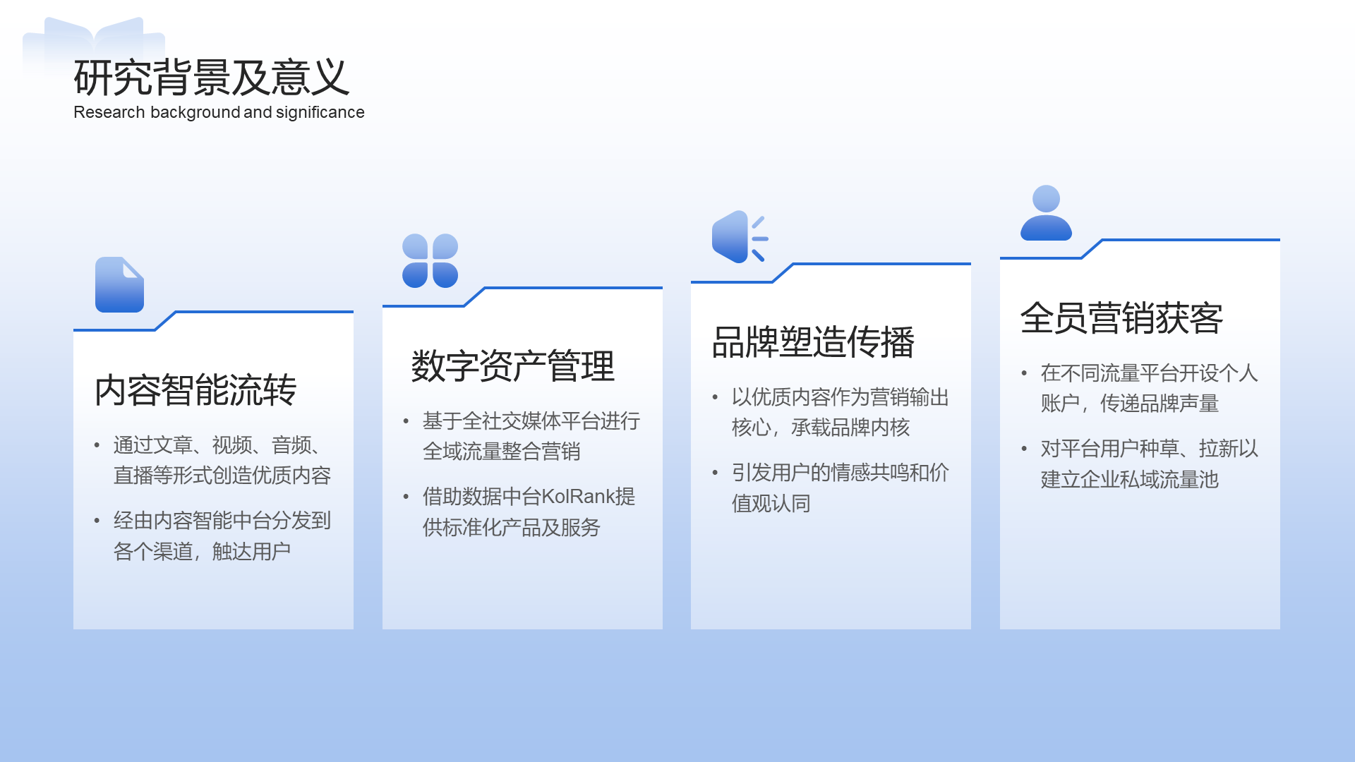 蓝色简约通用毕业论文答辩PPT模板