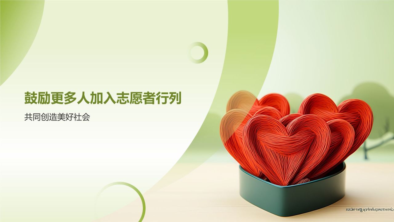 黄色简约风志愿者心得分享PPT模板