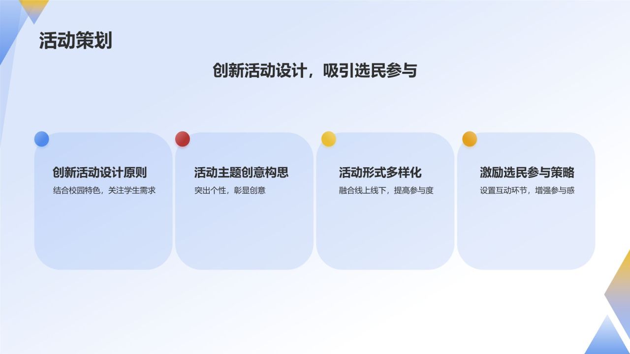 蓝色摄影风学生会竞选PPT模板