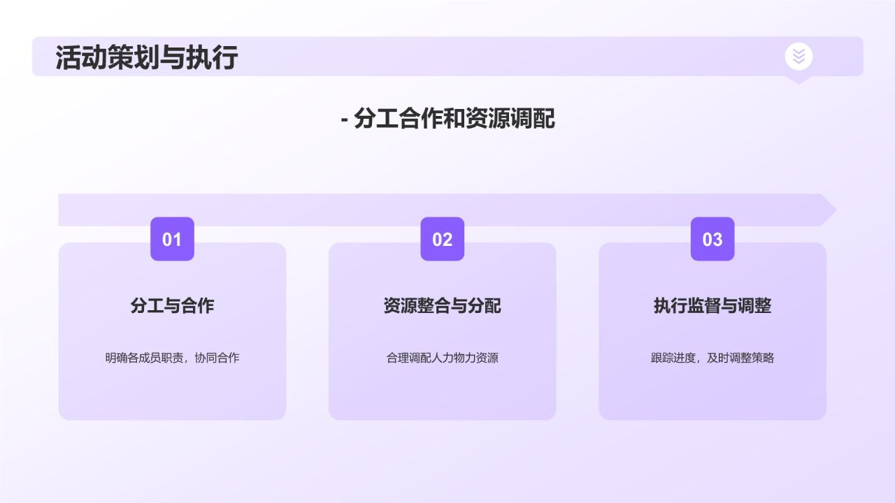 紫色卡通大学社团招新活动策划PPT模板