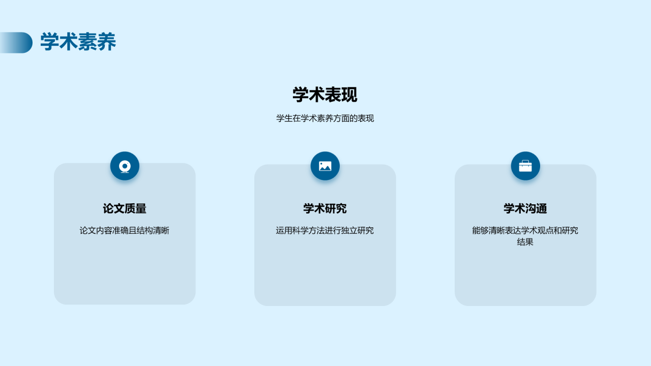 蓝色商务科技电子信息毕业答辩PPT模板