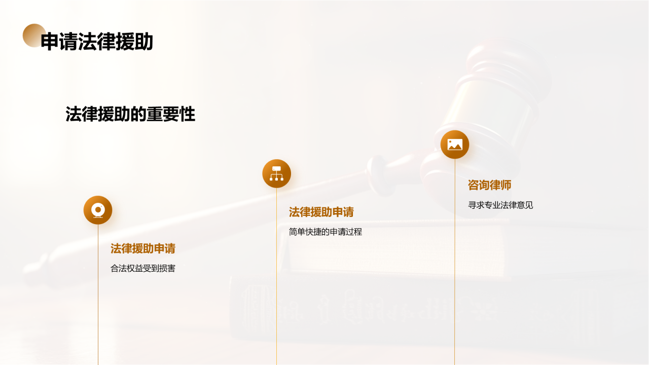 棕色现代法律知识普及培训课件PPT模板