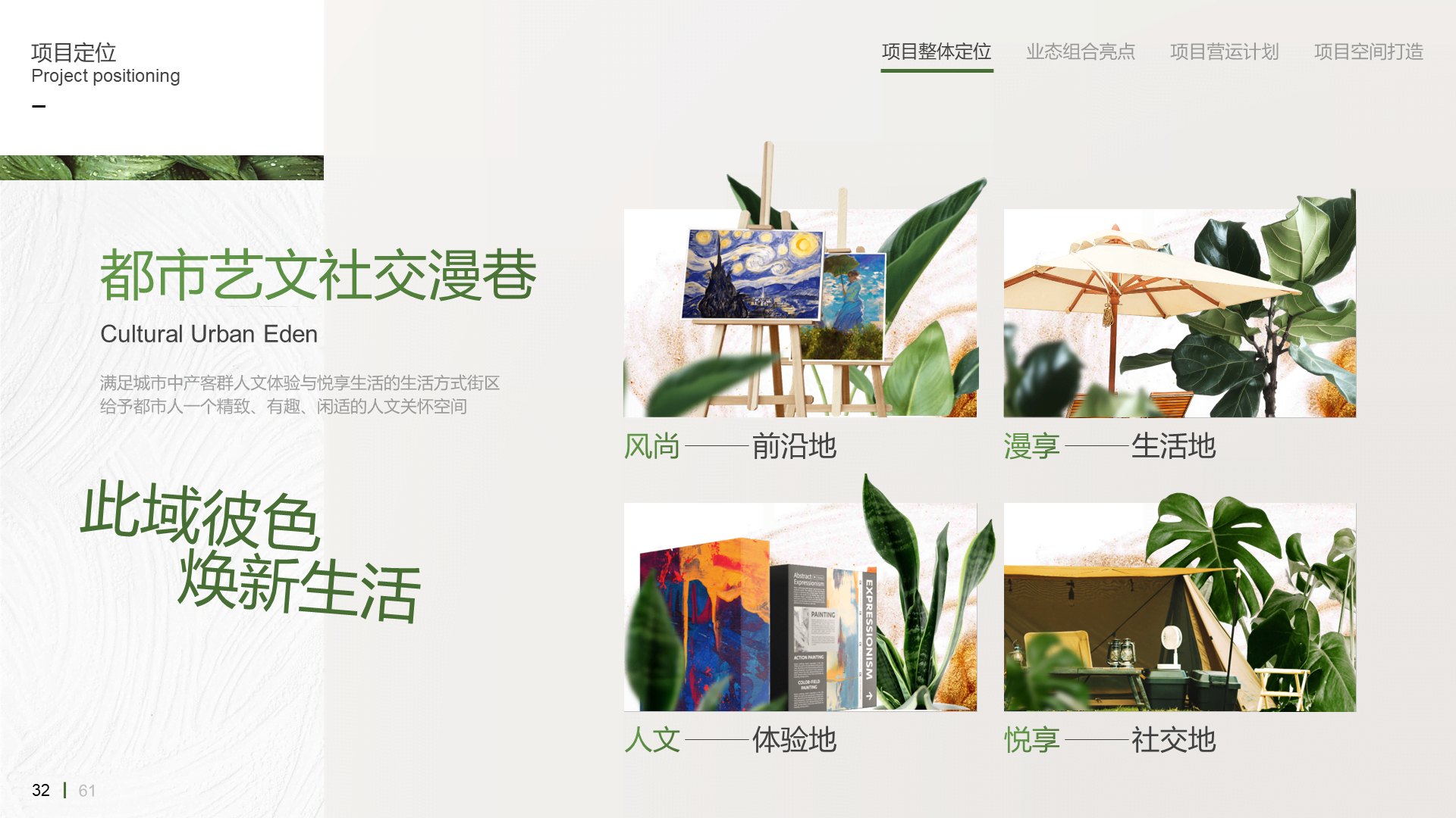 绿色现代商务工作总结通用PPT模板