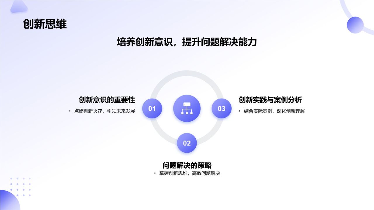 蓝色新拟态大学生就业能力展示PPTPPT模板