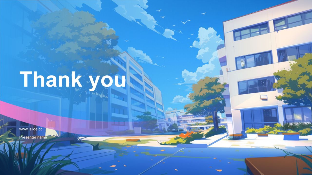 蓝色渐变风学生会竞选PPT模板