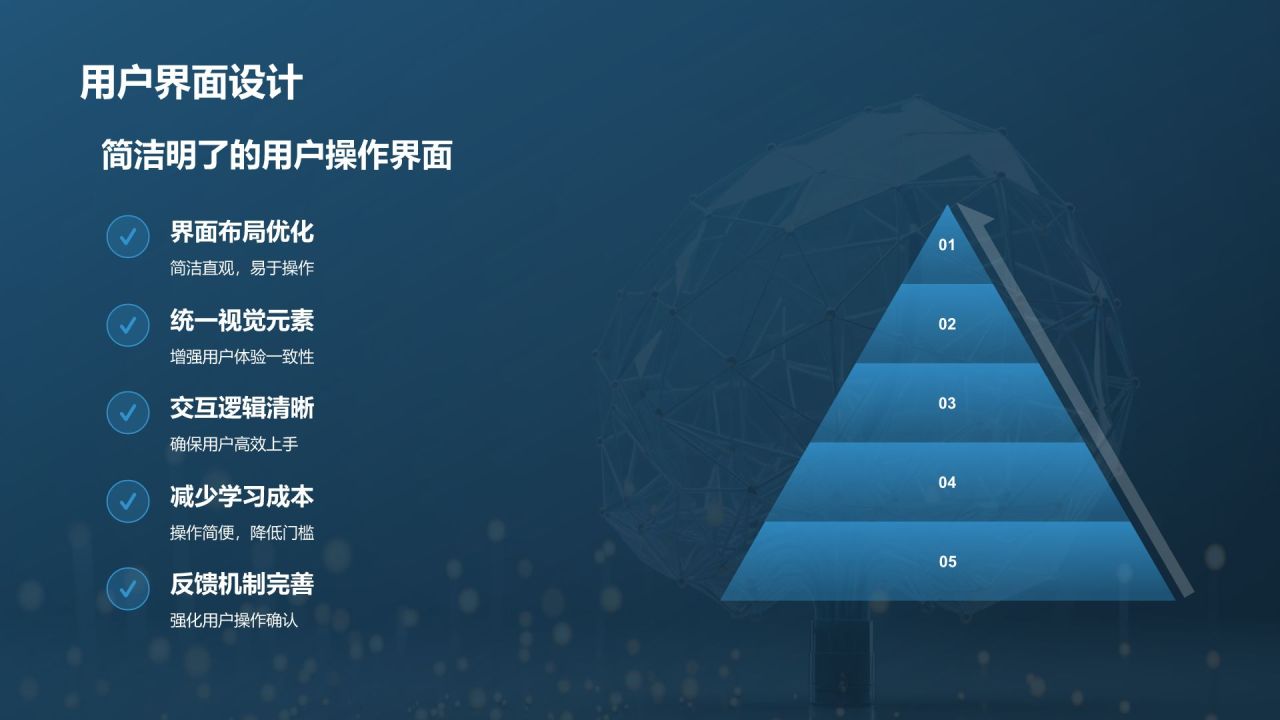蓝色科技风软件交互集成PPT模板PPT模板