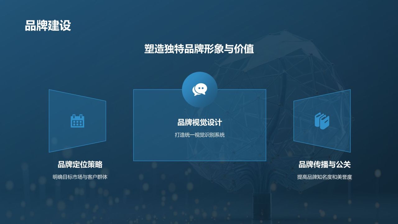 蓝色科技风软件交互集成PPT模板PPT模板