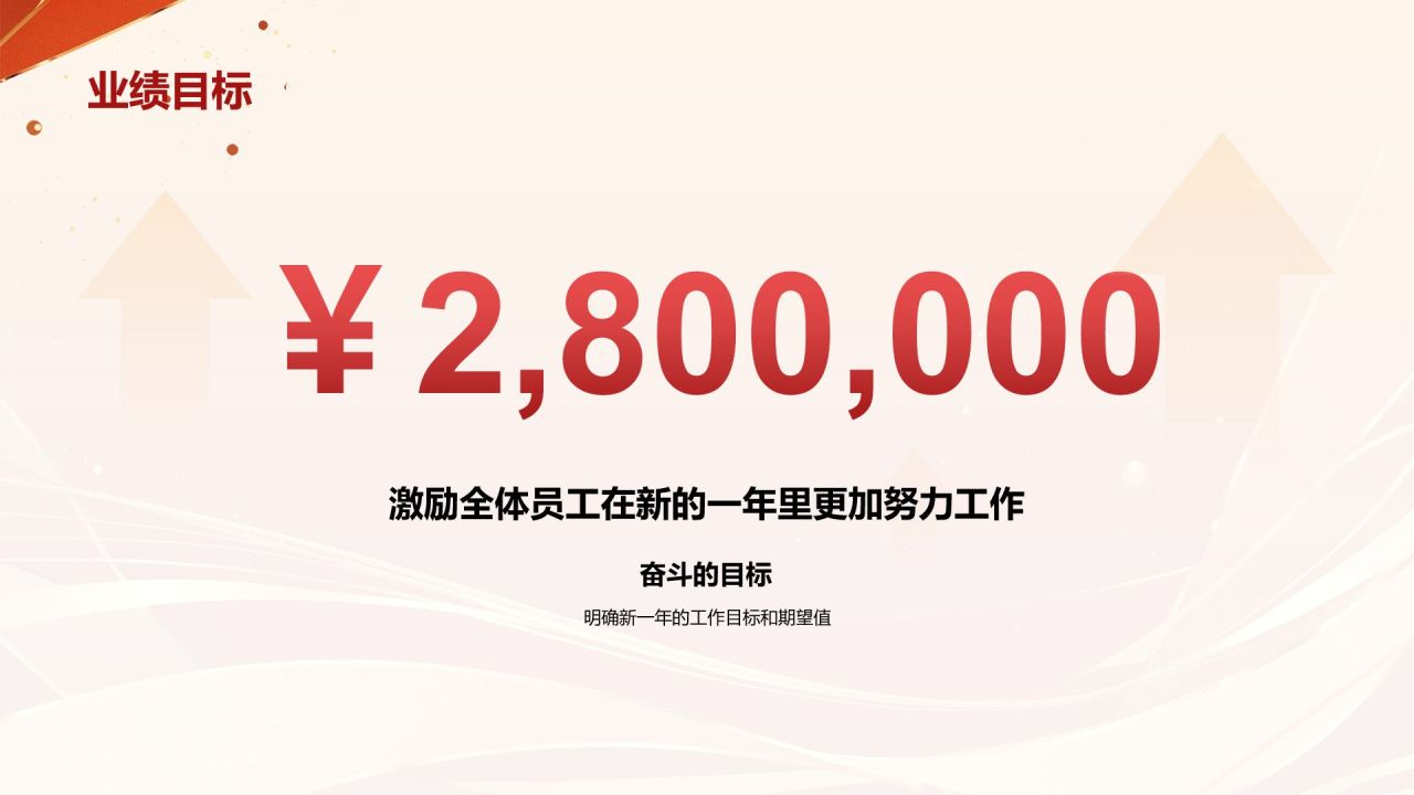 橙色喜庆风年会表彰PPT模板