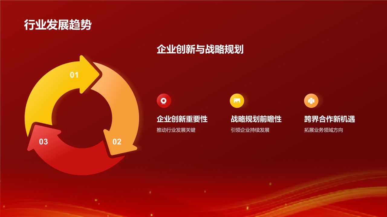 红色喜庆风优秀员工表彰PPT模板