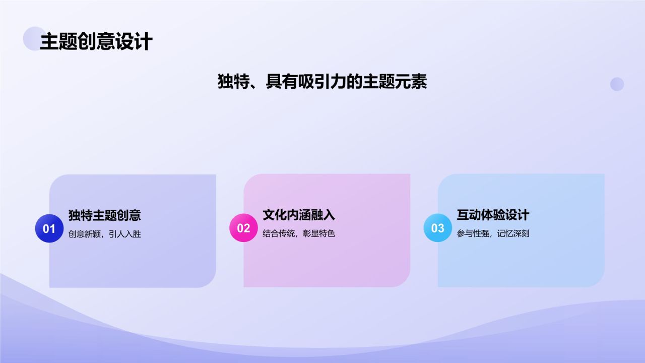 蓝色插画风活动营销策划方案PPT模板