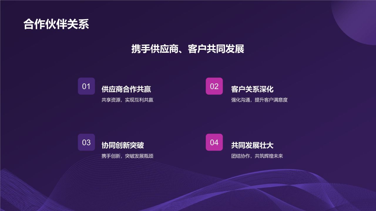紫色科技风优秀员工表彰PPT模板