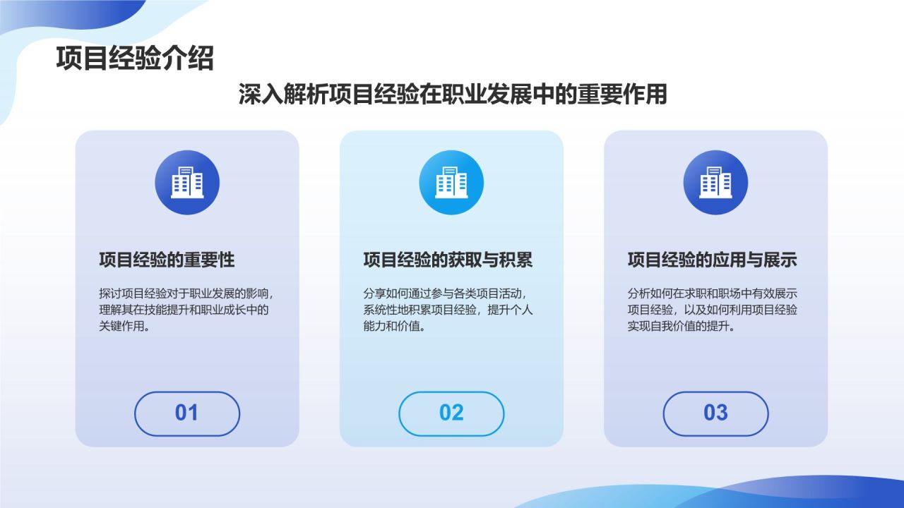 蓝色科技风IT互联网人才简历精选PPT模板
