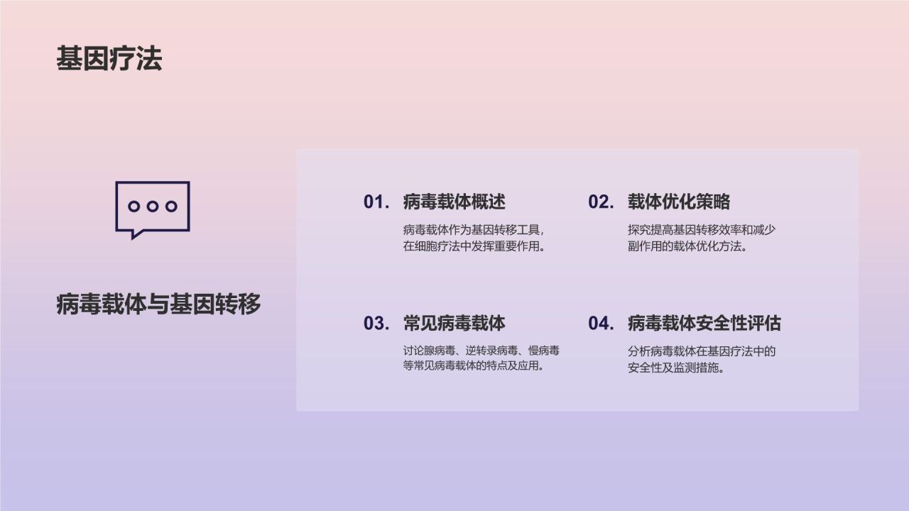 蓝色商务风生物医疗技术研讨会PPT模板