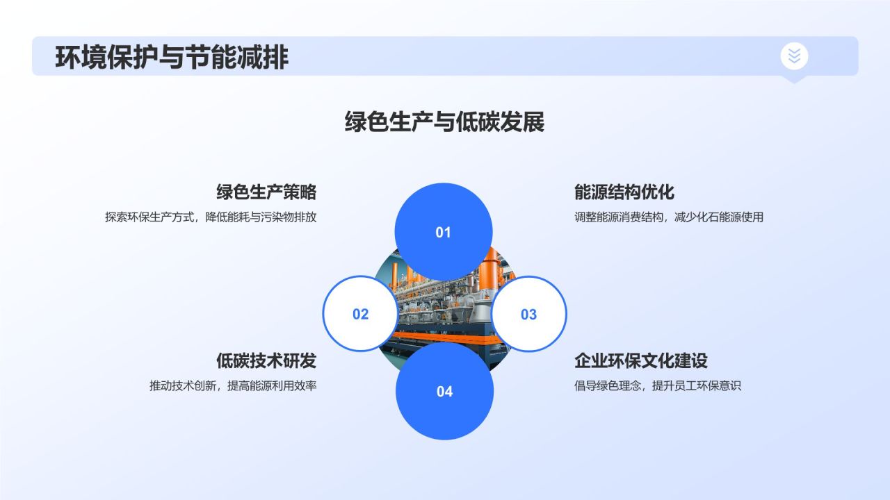 蓝色商务风行业领导者之誉PPT模板
