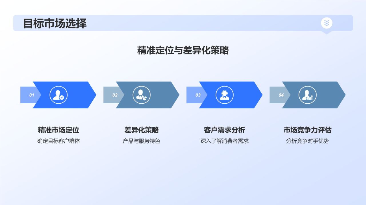 蓝色商务风行业领导者之誉PPT模板