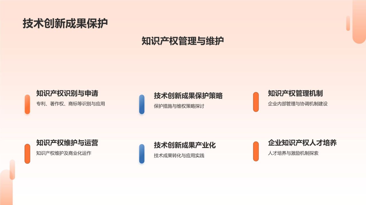 橙色摄影风《机械制造企业技术创新》PPT模板