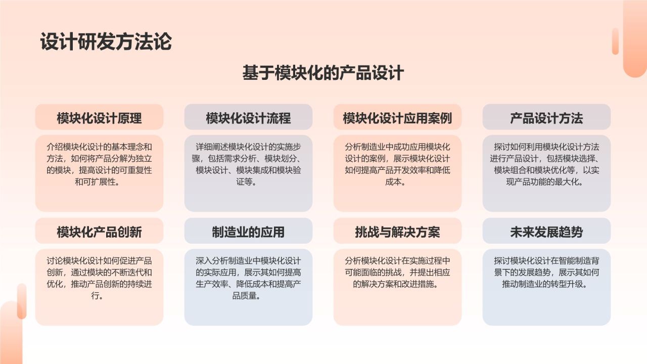 橙色摄影风《机械制造企业技术创新》PPT模板