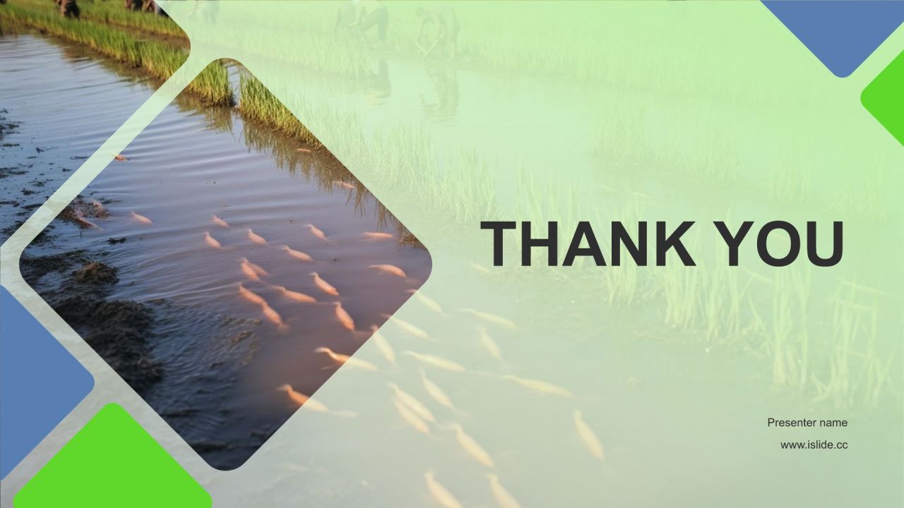 绿色摄影风农林牧渔产业发展PPT模板