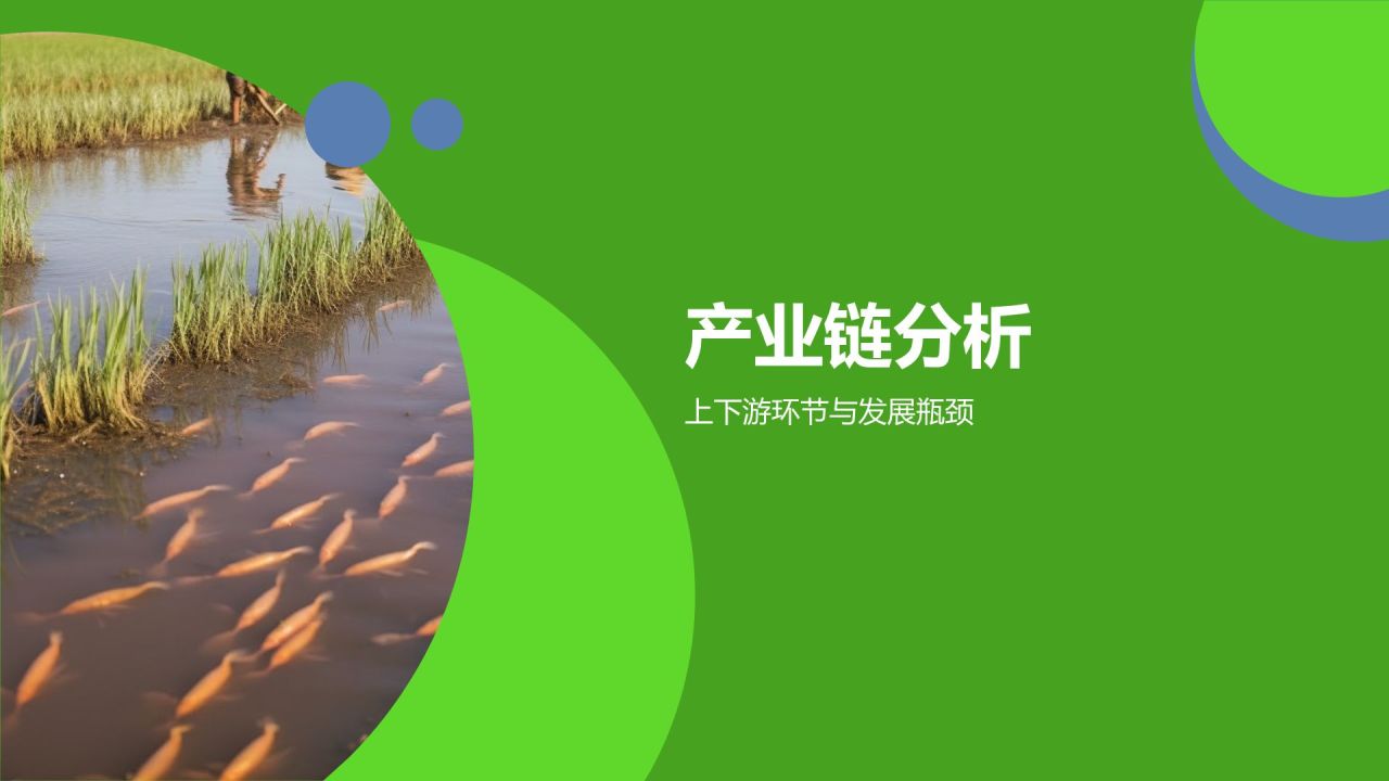 绿色摄影风农林牧渔产业发展PPT模板