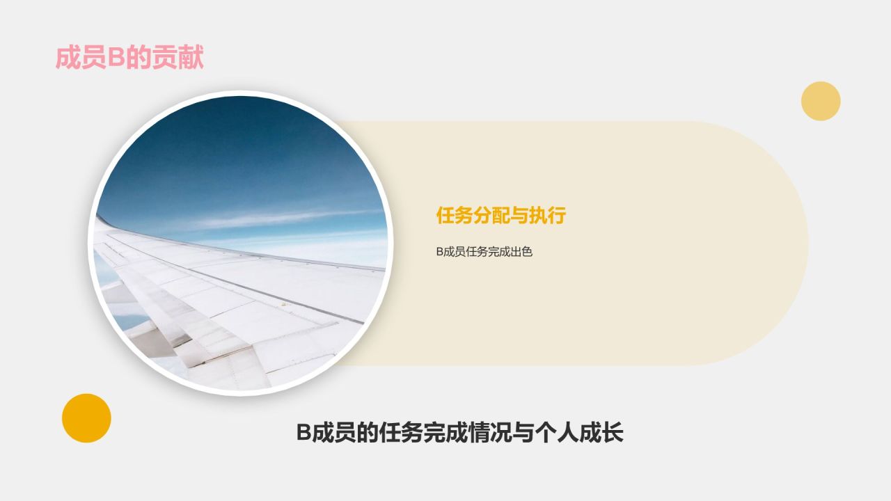 橙色扁平风小组作业汇报PPT模板