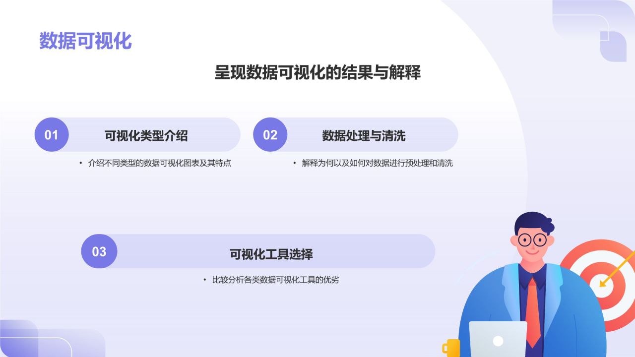 蓝色3D风小组作业汇报PPT模板